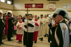 Procession into Mass at St. Louis Center Recognition Dinner