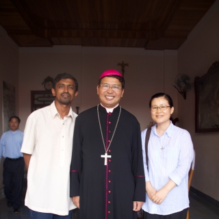 Vietnamese bishop and two religious
