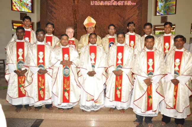 12 new Servants of Charity priests